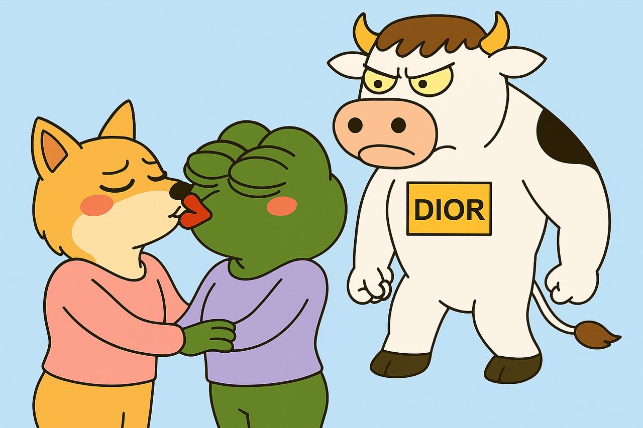 Dior The Cow Cartoon